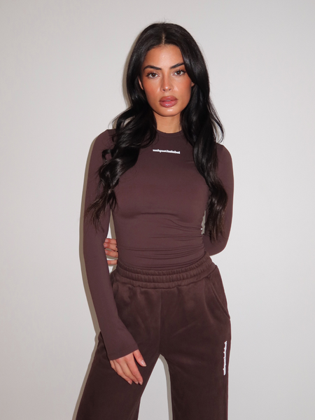 Unique The Label Unique The Label Robyn Long Sleeve - Cacao