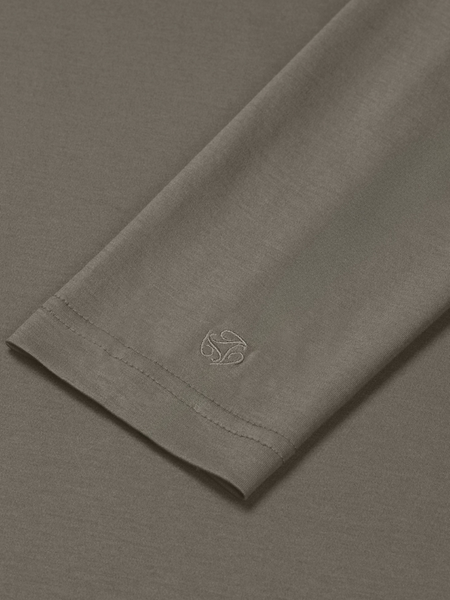 TriaD'oro TriaD'oro Long Sleeve T-Shirt - Taupe New