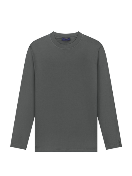 TriaD'oro TriaD'oro Long Sleeve T-Shirt - Slate Grey TriaD'oro Long Sleeve T-Shirt - Slate Grey