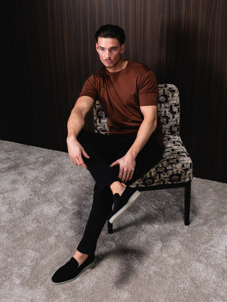 TriaD'oro TriaD'oro Slim Fit T-Shirt - Copper