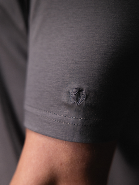 TriaD'oro TriaD'oro Slim Fit T-Shirt - Slate Grey