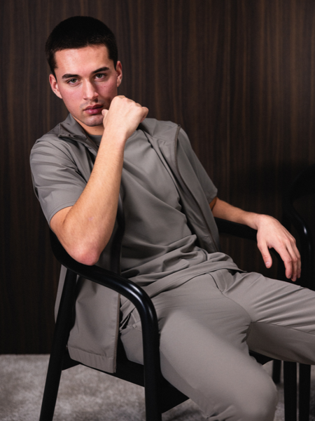 TriaD'oro TriaD'oro Slim Fit T-Shirt - Taupe New