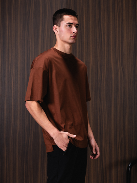 TriaD'oro TriaD'oro Loose Fit T-Shirt - Copper