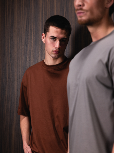 TriaD'oro TriaD'oro Loose Fit T-Shirt - Copper