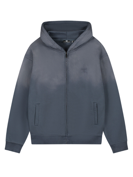 JorCustom JorCustom Angel2.0 Sunfade Zipped Hoodie - Ombre Blue