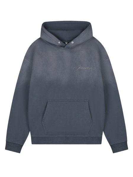 JorCustom JorCustom Renaissance Sunfade Oversized Hoodie - Ombre Blue