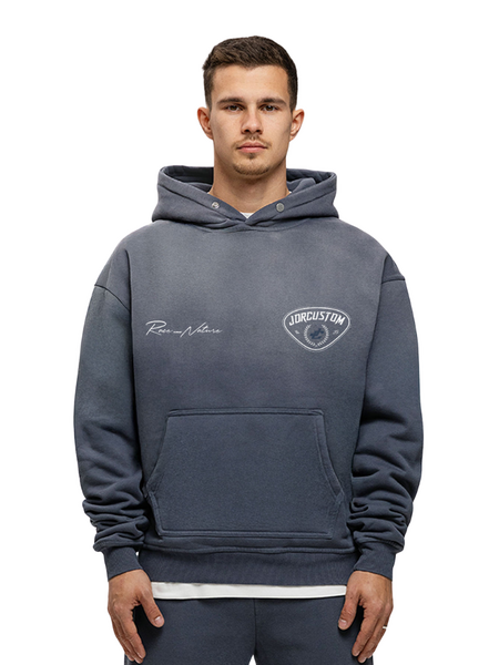 JorCustom JorCustom RaceAgainstNature Sunfade Oversized - Ombre Blue