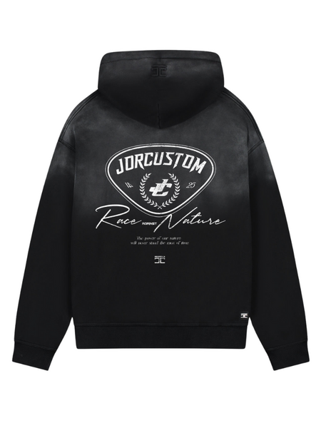 JorCustom JorCustom RaceAgainstNature Sunfade Oversized - Black JorCustom RaceAgainstNature Sunfade Oversized - Black