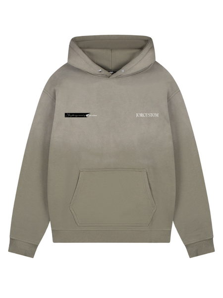 JorCustom JorCustom Angel2.0 Sunfade Oversized Hoodie - Vintage Green