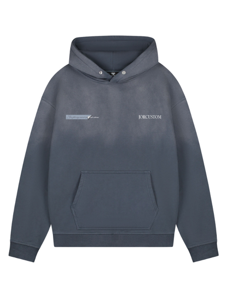 JorCustom JorCustom Angel2.0 Sunfade Oversized Hoodie - Ombre Blue