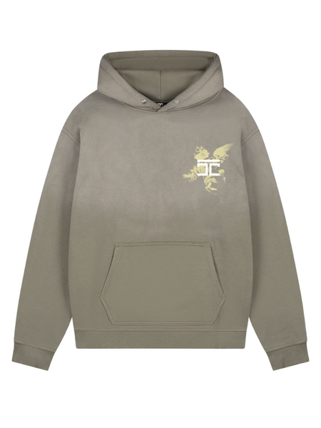 JorCustom JorCustom AboveAllLimits Sunfade Oversized Hoo - Vintage Green