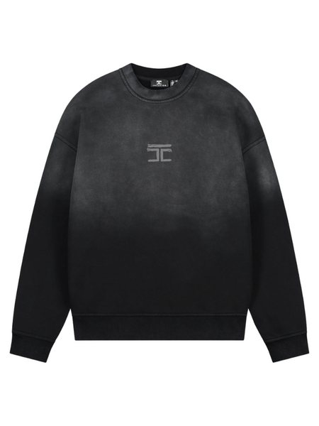 JorCustom JorCustom Artist Sunfade Crewneck Sweater - Black
