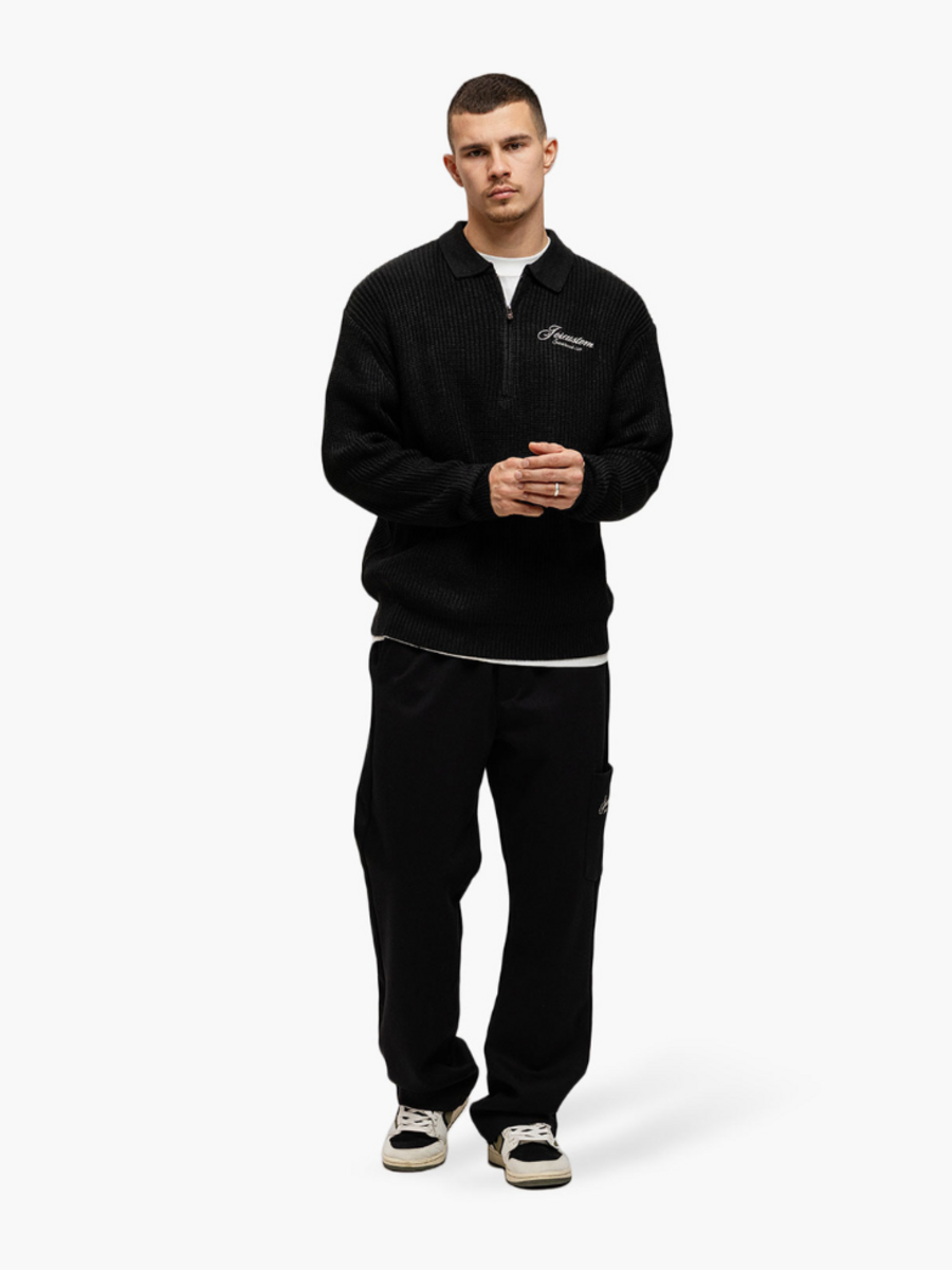 JorCustom Jorcustom Heritage Heavy Knit Combi-set - Black