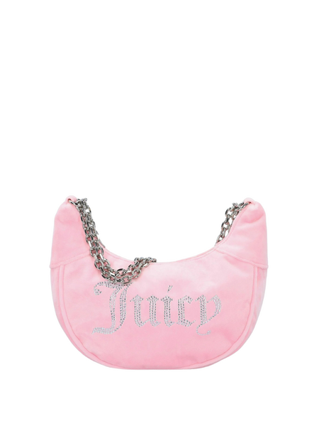 Juicy Couture Kimberly Small Hobo Polyester - Juicy Pink