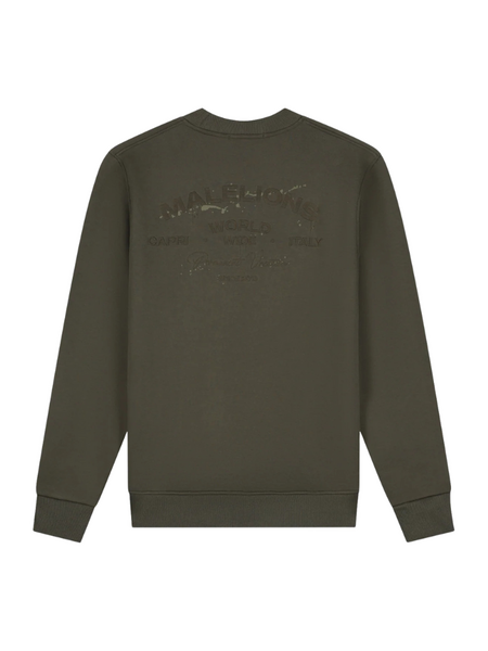 Malelions Malelions Permanent Vacation Sweater - Vintage Green