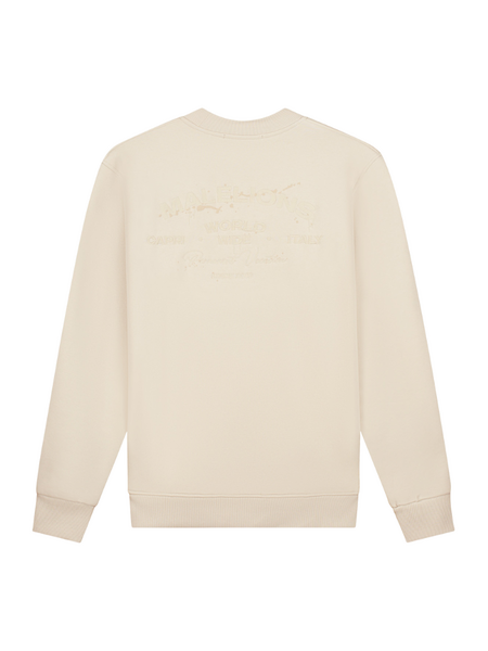 Malelions Malelions Permanent Vacation Sweater - Light Taupe