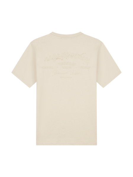 Malelions Malelions Permanent Vacation T-Shirt - Light Taupe