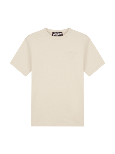 Malelions Malelions Permanent Vacation T-Shirt - Light Taupe