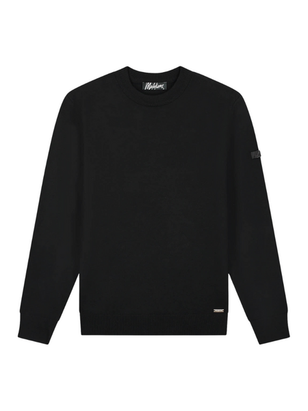 Malelions Malelions Knitted Crewneck - Black