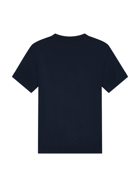 Malelions Knitted T-Shirt - Navy Malelions Malelions Knitted T-Shirt - Navy