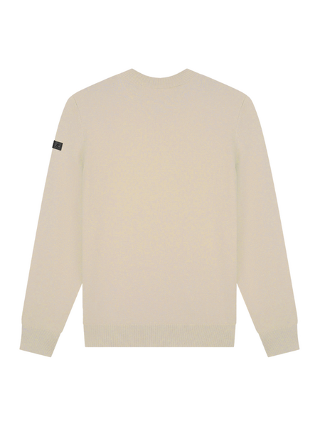 Malelions Malelions Knitted Crewneck - Light Taupe