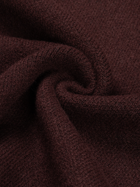 Croyez Croyez Gallery Knit Sweater - Burgundy