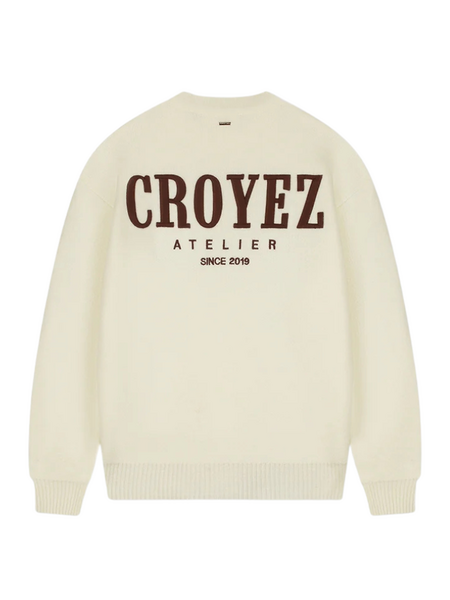 Croyez Croyez Gallery Knit Sweater - Off-White