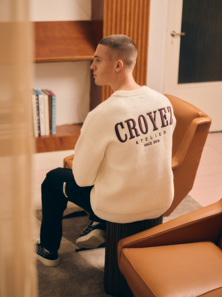 Croyez Croyez Gallery Knit Sweater - Off-White