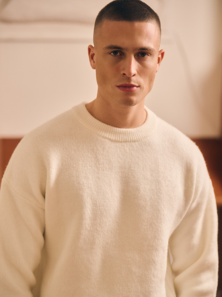 Croyez Croyez Gallery Knit Sweater - Off-White