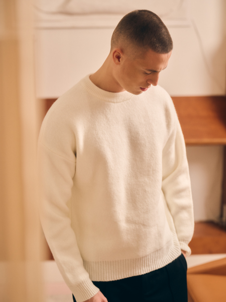 Croyez Croyez Gallery Knit Sweater - Off-White