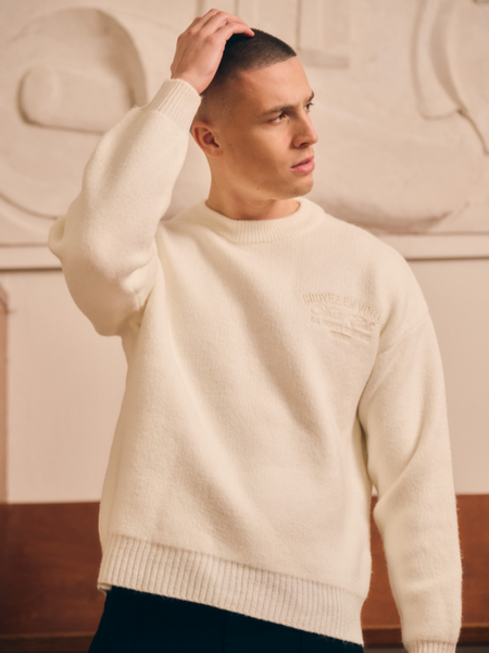 Croyez Croyez 'En Vous' Knit Sweater - Off-White