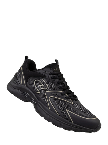 Cruyff Scorpius Sneaker - Black/Dull Gold