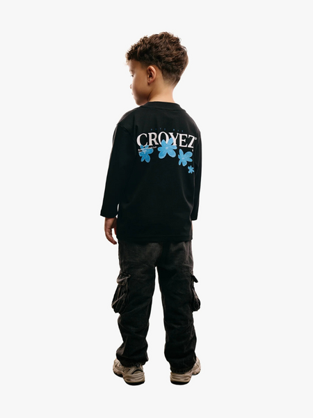 Croyez Croyez Mini Botanique Longsleeve - Black