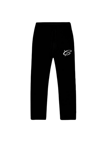 Croyez Mini Knit Straight Pants - Black