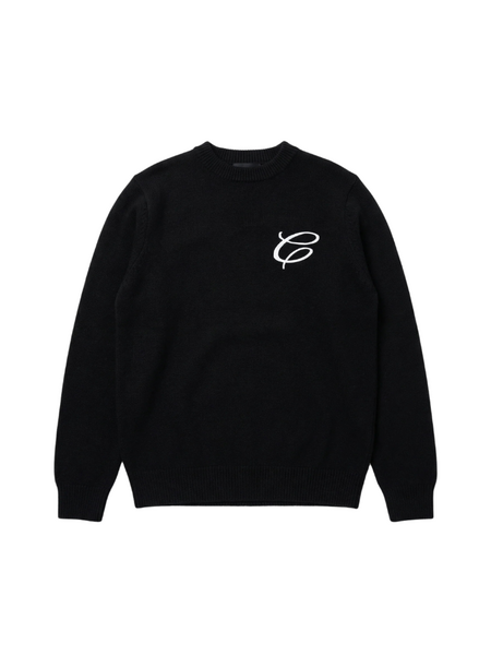 Croyez Mini Essence Knit Sweater - Black
