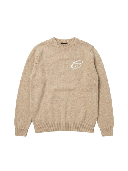 Croyez Mini Essence Knit Sweater - Sand