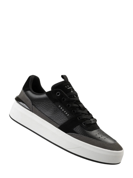 Cruyff Endorsed Tennis Sneaker - Black/Mid Grey