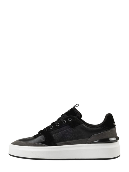 Cruyff Endorsed Tennis Sneaker - Black/Mid Grey