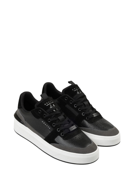 Cruyff Endorsed Tennis Sneaker - Black/Mid Grey