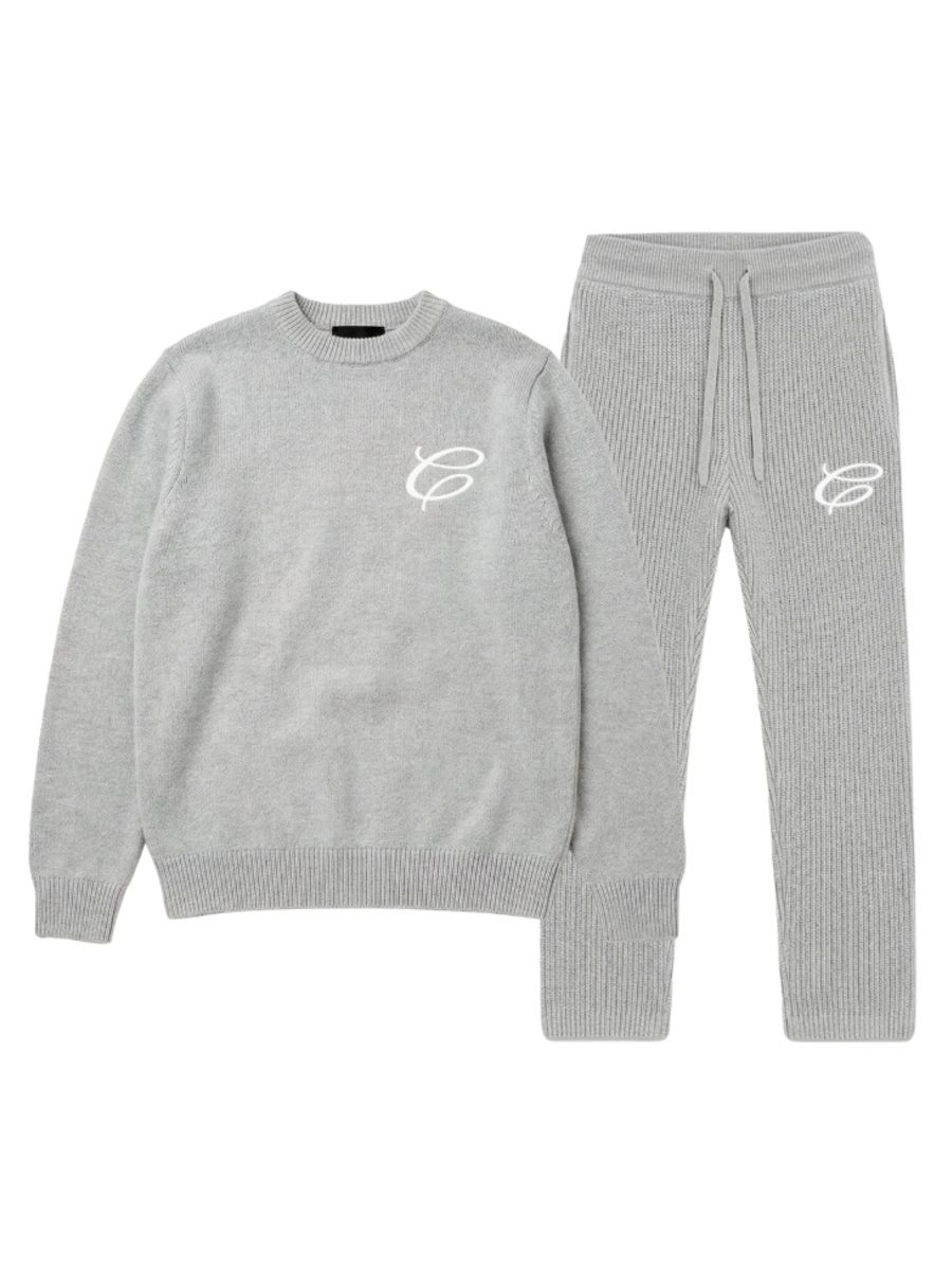 Croyez Croyez Mini Essence Knit Combi-set - Grey