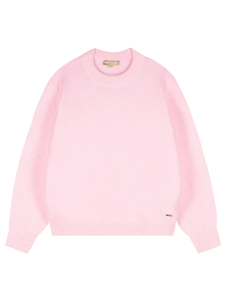 Malelions Malelions Women Oversized Knitted Sweater - Soft Pink Malelions Women Oversized Knitted Sweater - Soft Pink