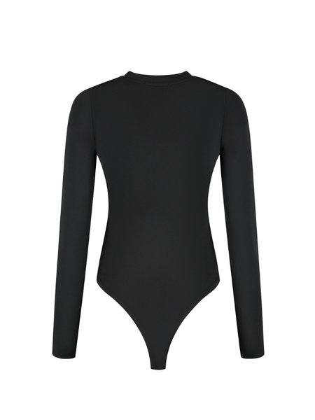 Malelions Malelions Women Crewneck Bodysuit - Black