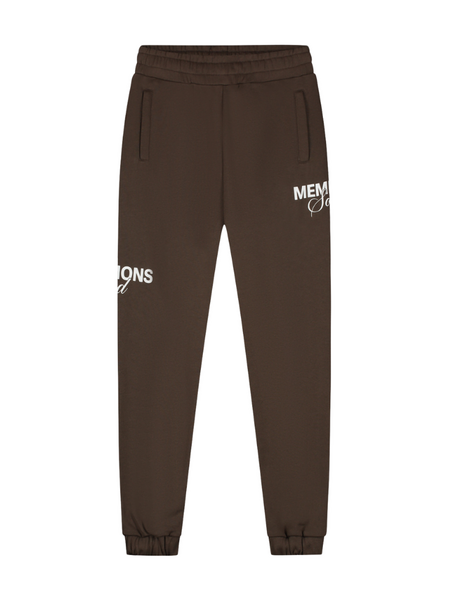 Malelions Women Members Society Sweatpants - Chocolate