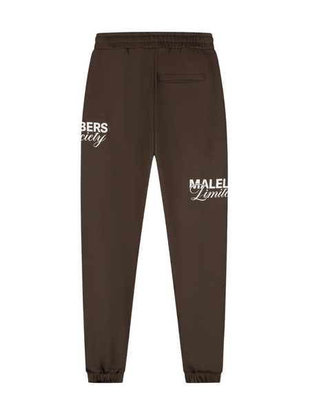 Malelions  Malelions Women Members Society Sweatpants - Chocolate