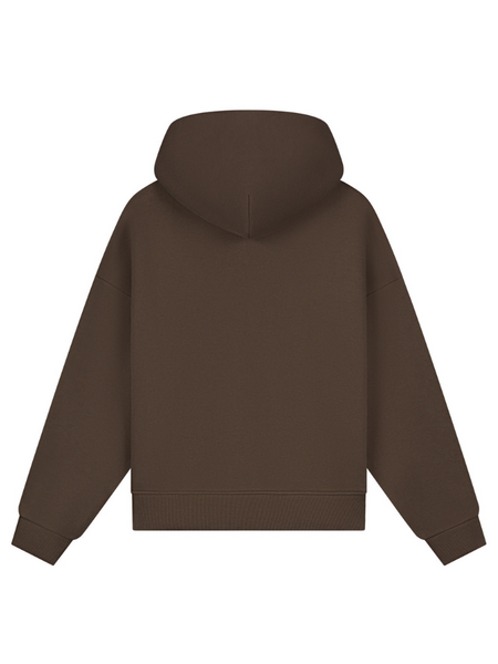 Malelions Malelions Women Members Society Zip Hoodie - Chocolate