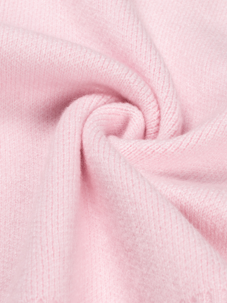 Croyez Croyez Women Etiquette Knit Sweater - Pink