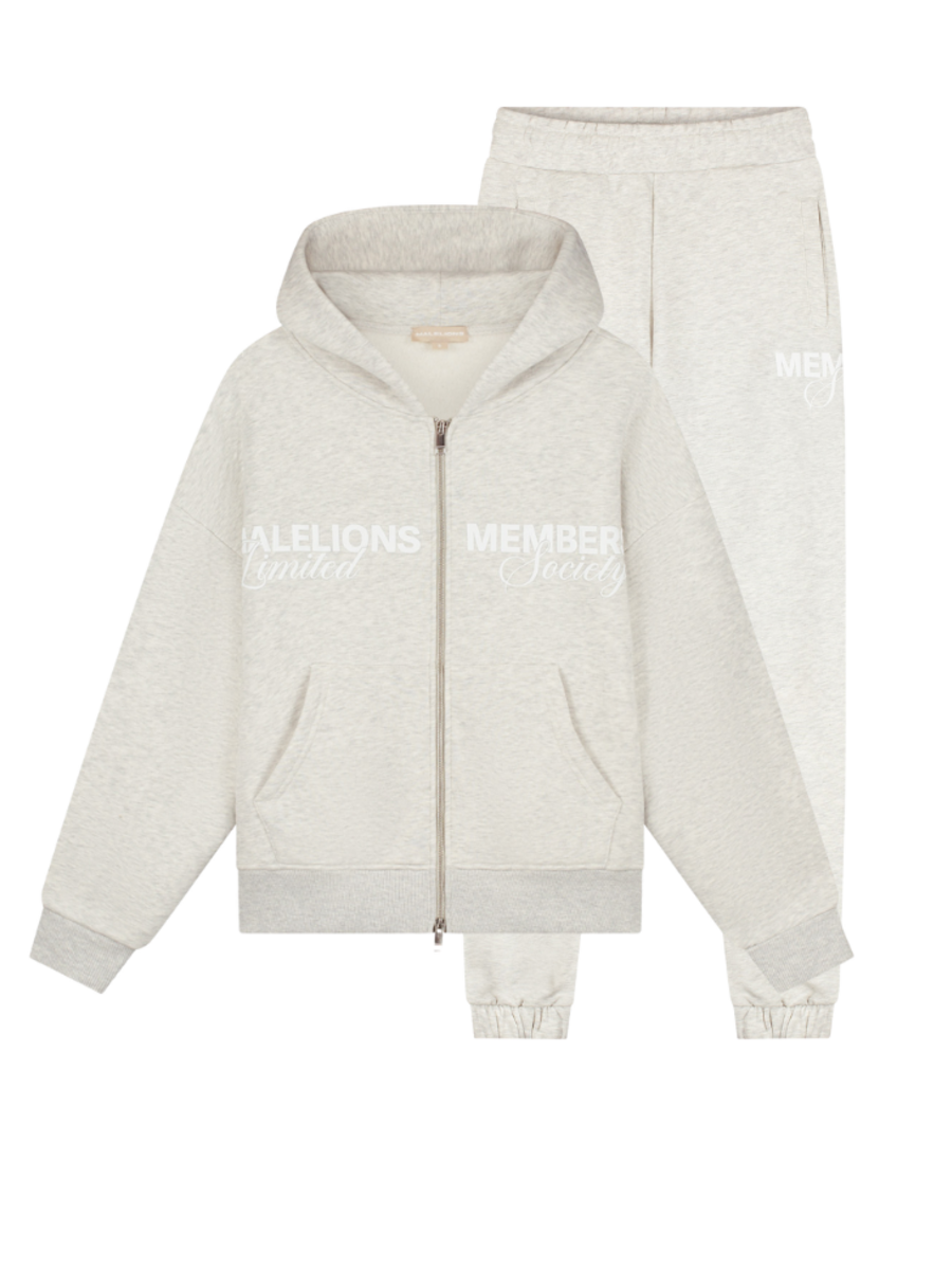 Malelions Malelions Women Members Society Combi - set - Grey Melange