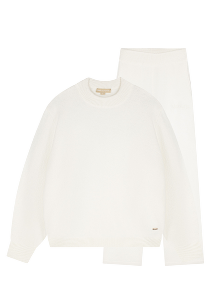 Malelions Women Knitted Combi-set - Soft Pink