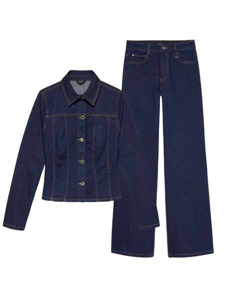 Nikkie Obra Combi-set - Denim Blue
