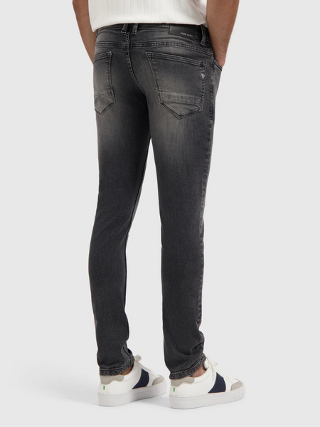 Pure Path Pure Path The Jone 2.0 Skinny Fit Jeans - Denim Dark Grey